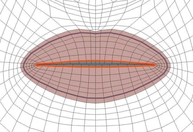 Original CC face topology guide visual from page 12
