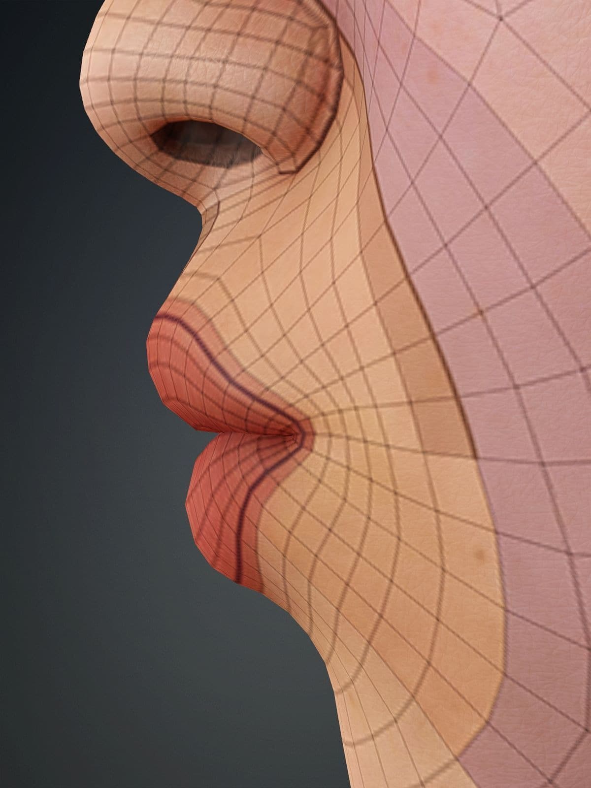 Original CC face topology guide visual from page 12